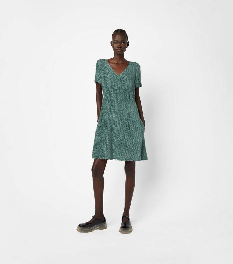 Short Sleeve A-Line Dress | Marc Jacobs | Official Site